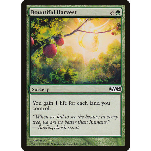 Magic: The Gathering Bountiful Harvest (166) Lightly Played Foil