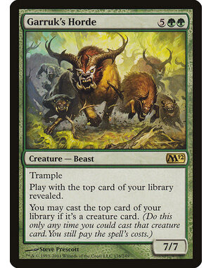 Magic: The Gathering Garruk's Horde (176) Lightly Played
