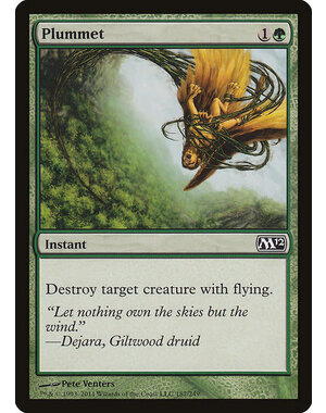 Magic: The Gathering Plummet (187) Lightly Played Foil