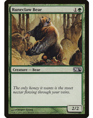 Magic: The Gathering Runeclaw Bear (193) Lightly Played Foil