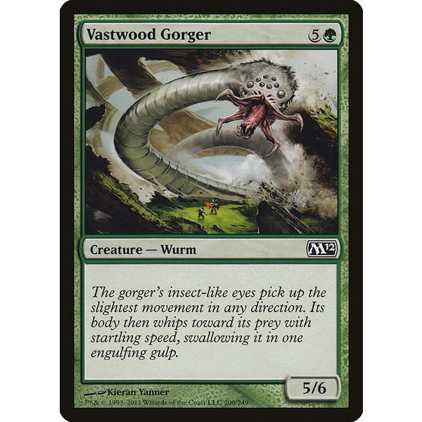 Magic: The Gathering Vastwood Gorger (200) Lightly Played Foil