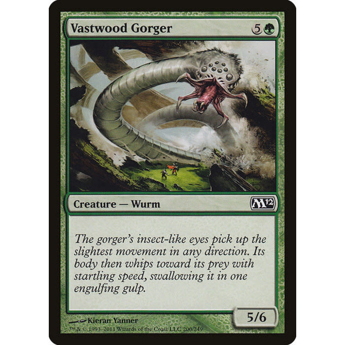 Magic: The Gathering Vastwood Gorger (200) Lightly Played Foil