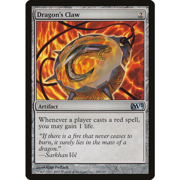 Magic: The Gathering Dragon's Claw (206) Lightly Played