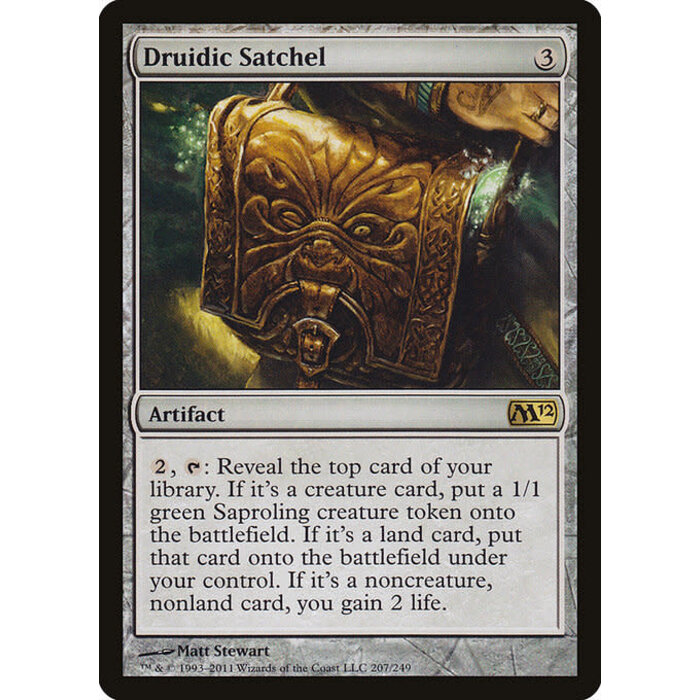 Magic: The Gathering Druidic Satchel (207) Lightly Played