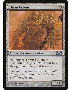 Magic: The Gathering Thran Golem (220) Lightly Played Foil