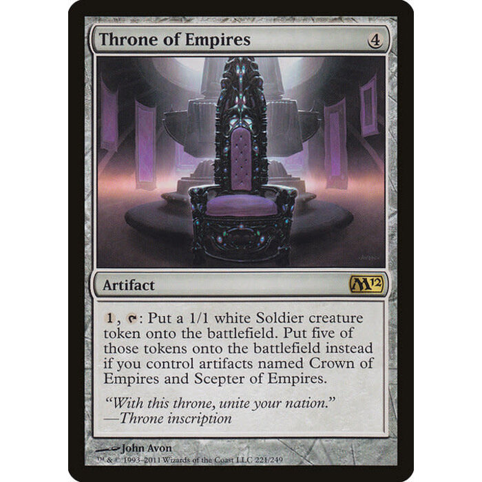 Magic: The Gathering Throne of Empires (221) Lightly Played