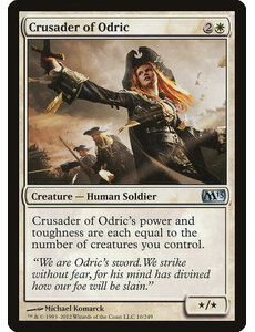 Magic: The Gathering Crusader of Odric (010) Lightly Played