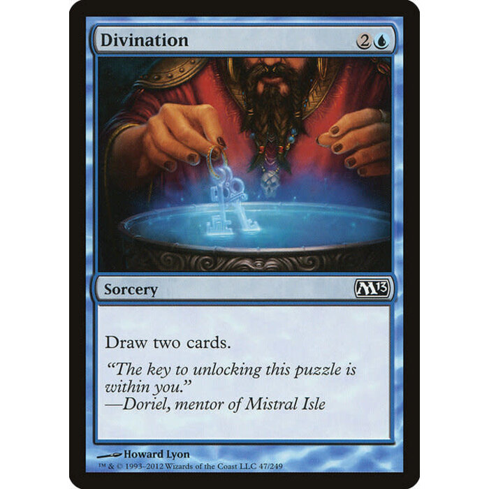 Magic: The Gathering Divination (047) Lightly Played Foil
