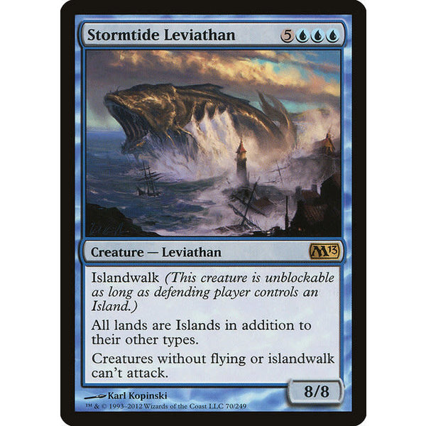 Magic: The Gathering Stormtide Leviathan (070) Lightly Played