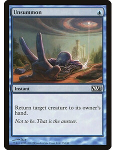 Magic: The Gathering Unsummon (075) Lightly Played