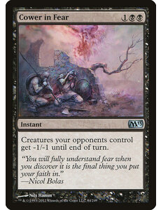 Magic: The Gathering Cower in Fear (084) Lightly Played