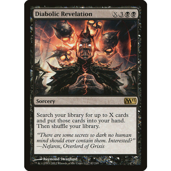Magic: The Gathering Diabolic Revelation (087) Damaged