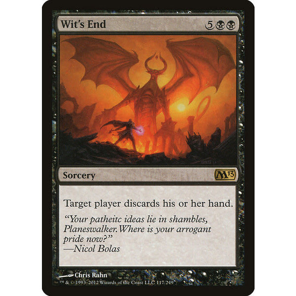 Magic: The Gathering Wit's End (117) Lightly Played