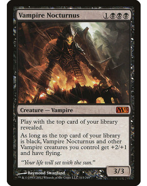 Magic: The Gathering Vampire Nocturnus (113) Lightly Played - Russian