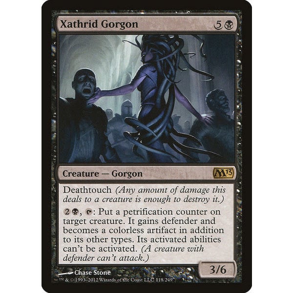 Magic: The Gathering Xathrid Gorgon (118) Lightly Played