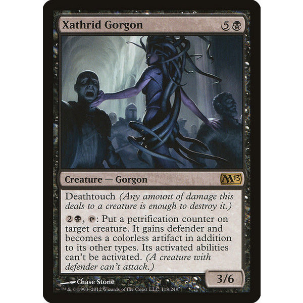 Magic: The Gathering Xathrid Gorgon (118) Moderately Played