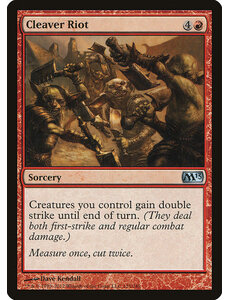Magic: The Gathering Cleaver Riot (125) Lightly Played