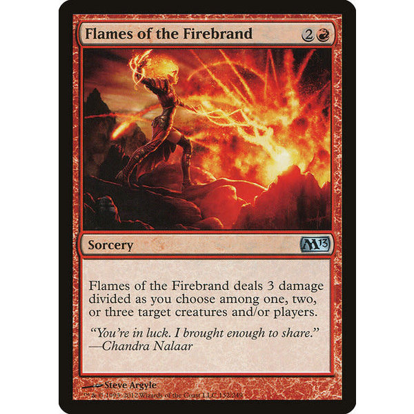 Magic: The Gathering Flames of the Firebrand (132) Lightly Played
