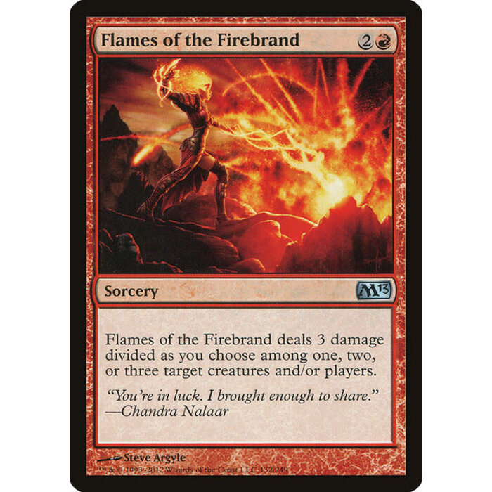 Magic: The Gathering Flames of the Firebrand (132) Lightly Played
