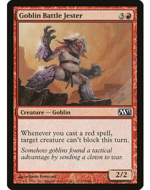 Magic: The Gathering Goblin Battle Jester (135) Lightly Played
