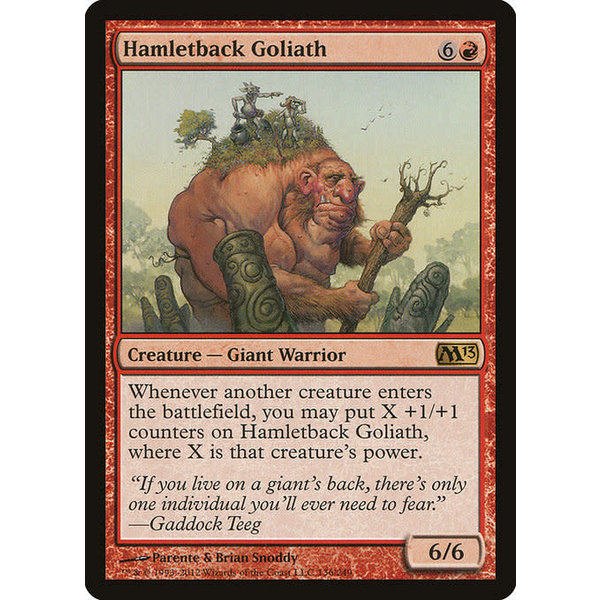 Magic: The Gathering Hamletback Goliath (136) Lightly Played