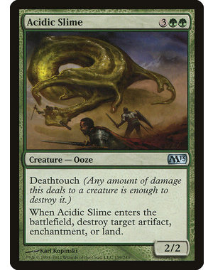 Magic: The Gathering Acidic Slime (159) Lightly Played Foil