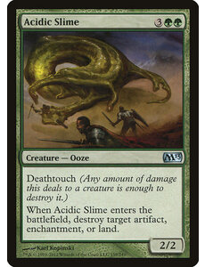 Magic: The Gathering Acidic Slime (159) Moderately Played