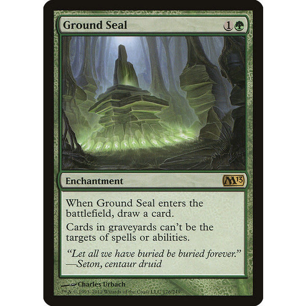 Magic: The Gathering Ground Seal (176) Lightly Played