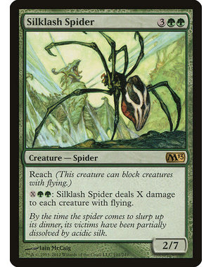 Magic: The Gathering Silklash Spider (191) Lightly Played