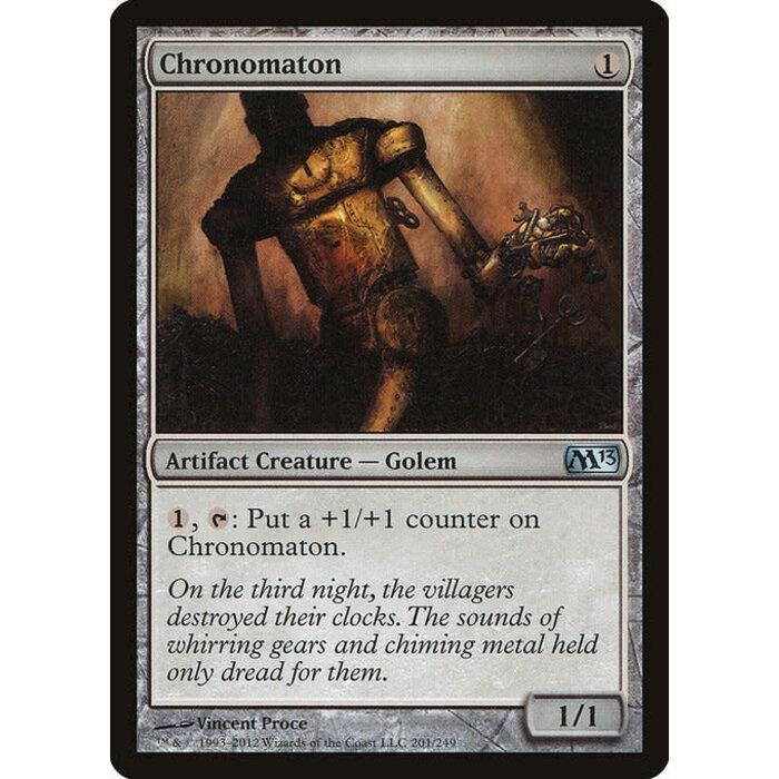 Magic: The Gathering Chronomaton (201) Lightly Played