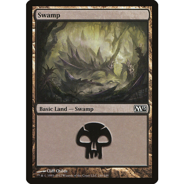 Magic: The Gathering Swamp (240) Lightly Played