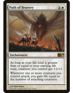 Magic: The Gathering Path of Bravery (026) Lightly Played