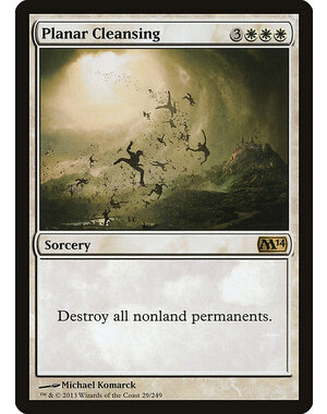 Magic: The Gathering Planar Cleansing (029) Lightly Played