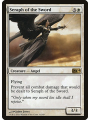 Magic: The Gathering Seraph of the Sword (031) Moderately Played