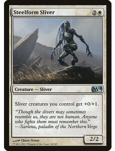 Magic: The Gathering Steelform Sliver (038) Lightly Played
