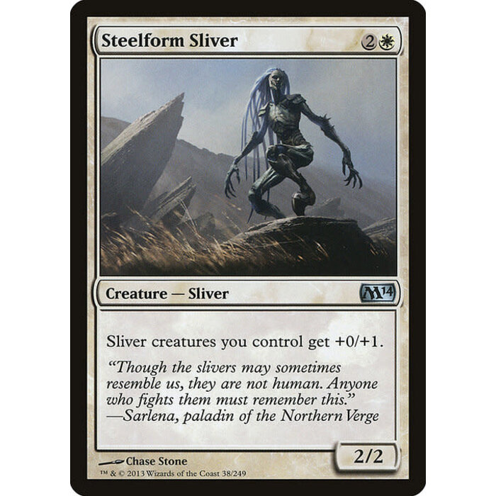 Magic: The Gathering Steelform Sliver (038) Lightly Played