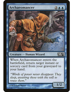 Magic: The Gathering Archaeomancer (043) Lightly Played Foil