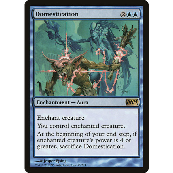 Magic: The Gathering Domestication (053) Moderately Played