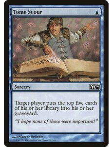 Magic: The Gathering Tome Scour (075) Lightly Played