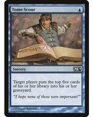 Magic: The Gathering Tome Scour (075) Lightly Played