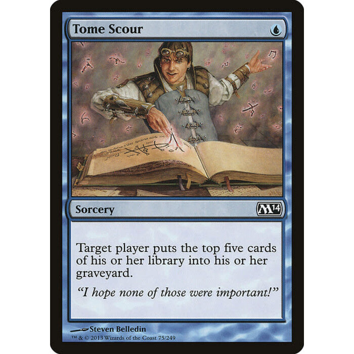 Magic: The Gathering Tome Scour (075) Lightly Played
