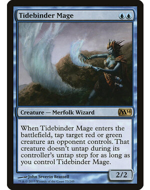 Magic: The Gathering Tidebinder Mage (073) Lightly Played
