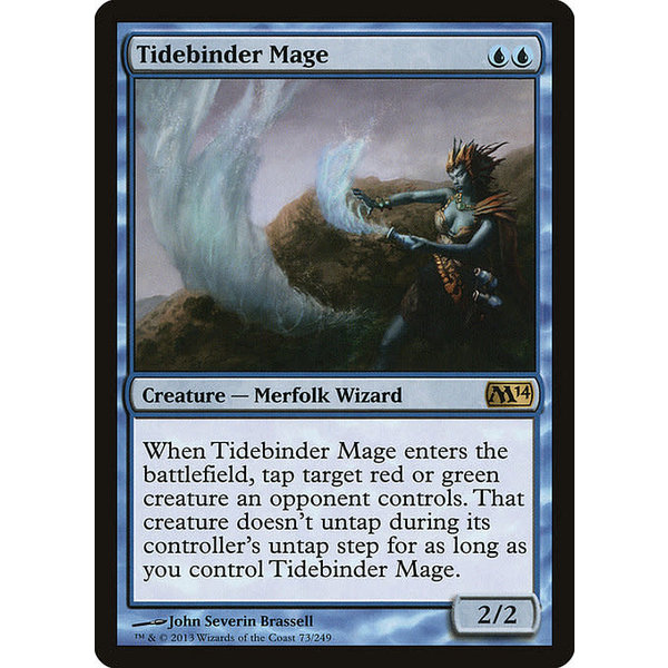 Magic: The Gathering Tidebinder Mage (073) Lightly Played
