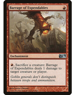 Magic: The Gathering Barrage of Expendables (127) Lightly Played