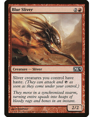 Magic: The Gathering Blur Sliver (129) Lightly Played