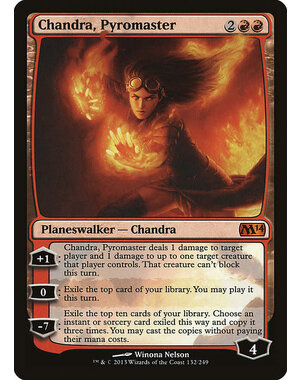 Magic: The Gathering Chandra, Pyromaster (132) Lightly Played