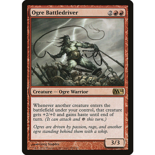 Magic: The Gathering Ogre Battledriver (148) Lightly Played