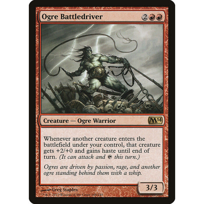 Magic: The Gathering Ogre Battledriver (148) Lightly Played