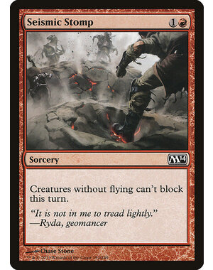 Magic: The Gathering Seismic Stomp (152) Lightly Played Foil