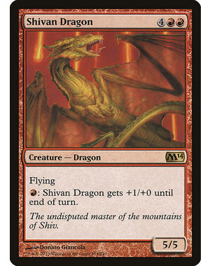 Magic: The Gathering Shivan Dragon (154) Near Mint